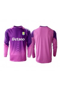 Fotbalové Dres Aston Villa Brankářské Třetí Oblečení 2025-26 Dlouhý Rukáv